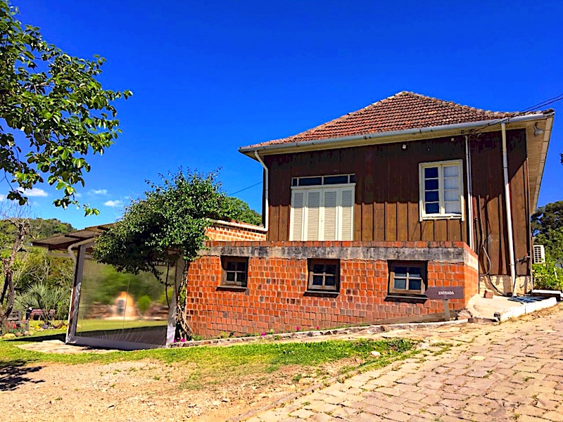 foto da casa do Valle Rustico em Garibaldi lugar para comer na Serra Gaúcha