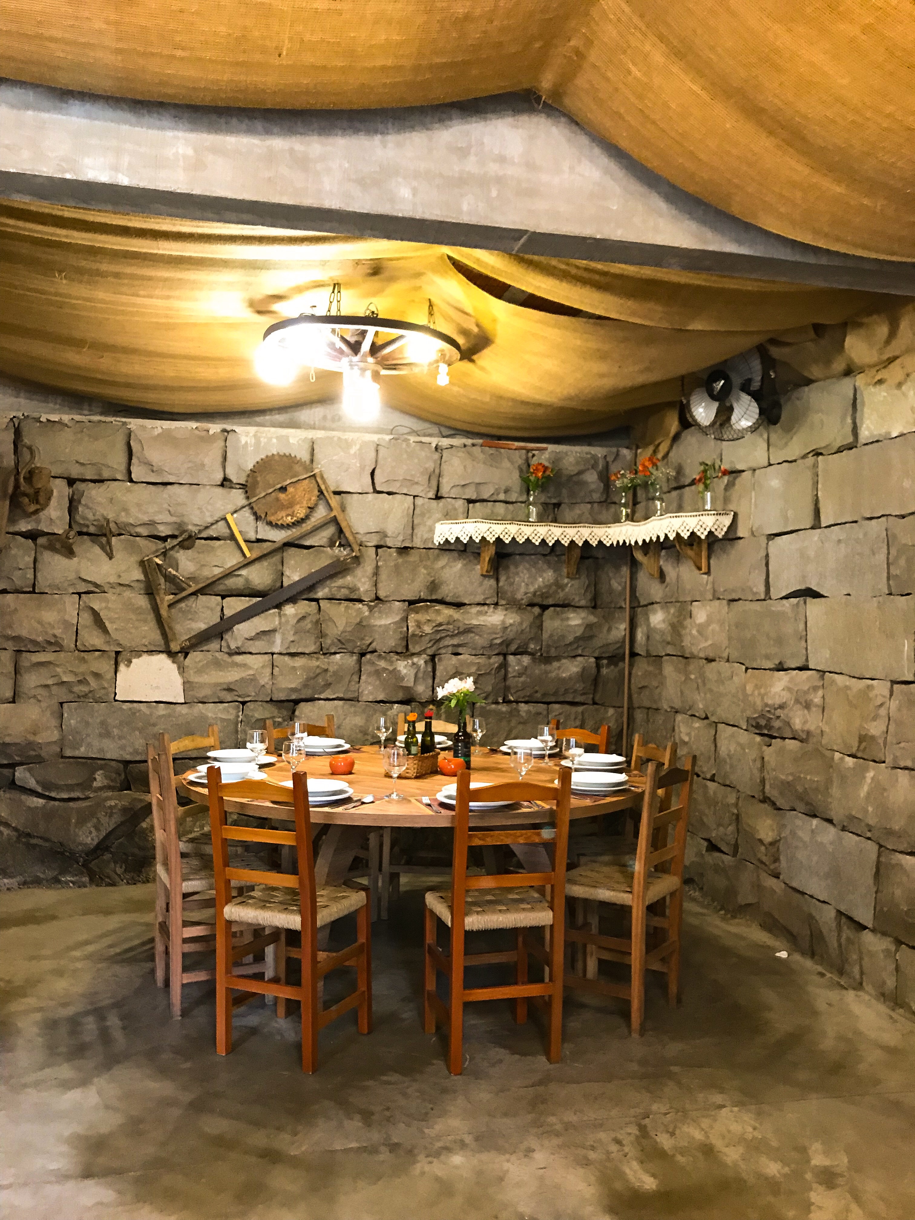 foto do interior da Giordani Gastronomia no Vale dos Vinhedos