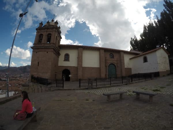 foto da Iglesia de San Cristóbal roteiro por Cusco