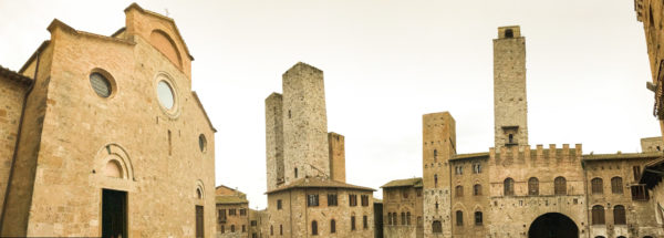 foto da cidade de San Gimignano na Itália