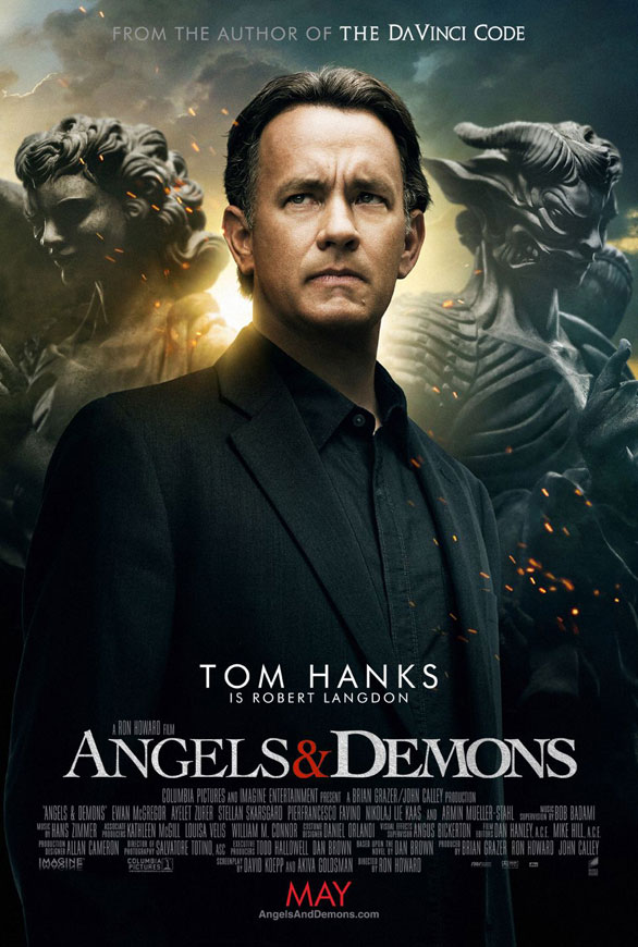 cartaz do filme Anjos e Demônios